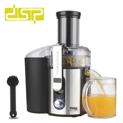 DSP Portable Electric Blender 1000W Stainless Steel 1000ml Capacity 83mm Chute Cold Pressed Juice for Commercial Hotel Household