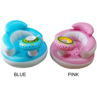 Inflatable Baby Bathing Tool, Baby Dining Chair ,Baby Learning Seats,Plastic PVC Baby Sofa