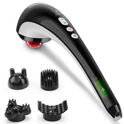 Handheld Body Infrared Massage Hammer Deep Tissue Massage for Shoulder Leg Foot Muscles Electric Head Full Body Massagers
