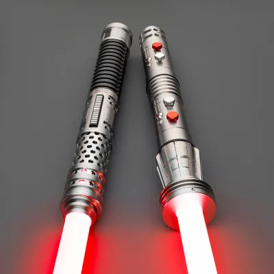 LGT Darth Maul Saber Kids Cosplay Accessory & Collectible Item Color-Changing LED Plastic Variant From Clone Wars