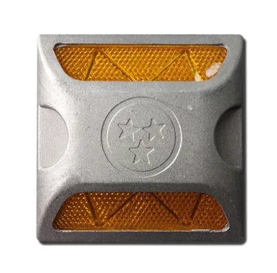 Waterproof Highway ABS Plastic Double-Sided Reflectors Road Studs High Visible Marker Light Outdoor Fence Patio