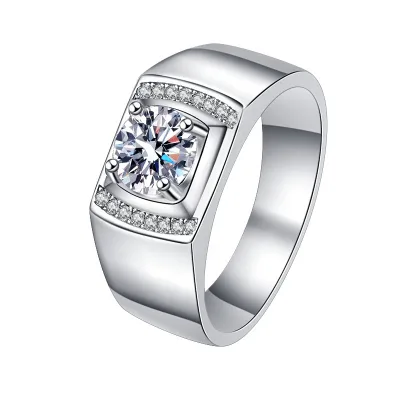 Fashion Jewelry Engagement Ring Couple Rings Zircon Stainless Steel Wedding Rings