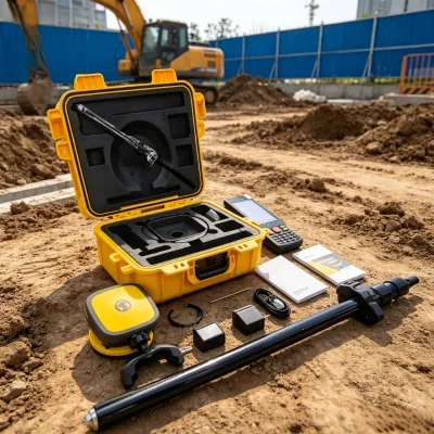 High Precision Centimeter Level IP67 Dustproof Waterproof Alpha G3X Bluetooth 4G GNSS RTK Galileo BDS Mapping Receiver