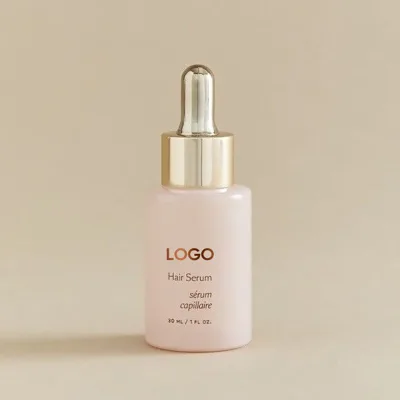 Private Label 30ML Vegan Ginger Hair Care Repair Serum Organic Biotin Hair Growth Serum for Women Longer Hair