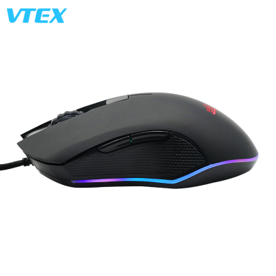 Gaming Mouse Wired Horse Racing Light 3D Scroll Wheel Gaming Mouse Mat Five Light Mode Buttons New Gaming Mouse