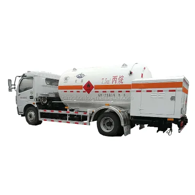 Mini lpg Gas Delivery tank Truck for Sale