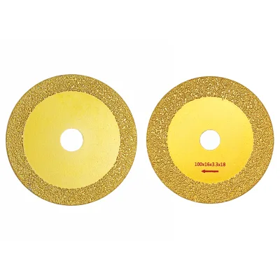 100/125/150Diamond Vacuum Brazed Saw Blade Cast IRON Cutting and Grinding Disc Cutting Blade for Metal Stainless Steel-001