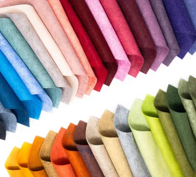 Made to Order 100% Polyester Eco-Friendly Abrasion Resistant Felt Any Colour and Length Available