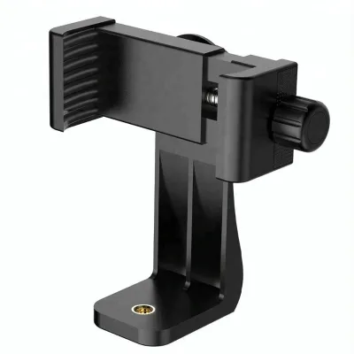 Universal Cell Phone Clamp Tripod Mount Adapter