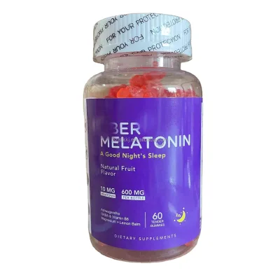 OEM Factory Healthcare Supplements Bears Excellent Quality Vegan Melatonin Gummies for Relaxation and Sleep