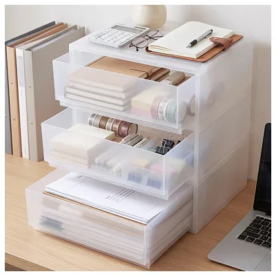 Japanese-style household medicine box, large-capacity family medical , multi-functional desktop, miscellaneous storage ,