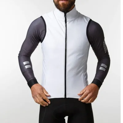 Men's Lightweight Wear-resistant Cycling Vest Breathable Wind-proof Water-proof Cycling Jersey Vest for Men Customized Short