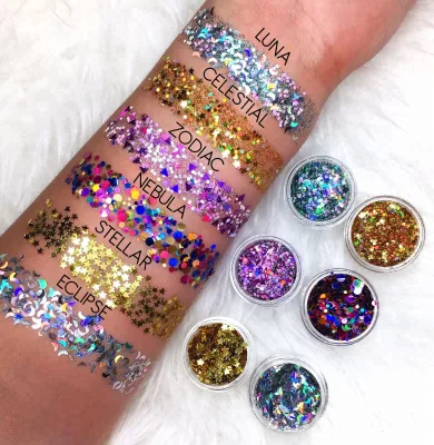 Make up Festival Cosmetic Body Chunky Glitter