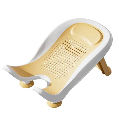 Portable Newborn Bath Support Non-Slip Bath Seat, Folding Baby Bath Chair, Newborn Baby Bathtub Washbasin Accessories