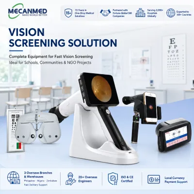 Mecanmed Guangzhou Medical Device Supplier Eye Screening Equipment Solution for School and Community Projects