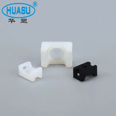 Free Sample Nylon 9MM Saddle Type Cable Ties Mounts