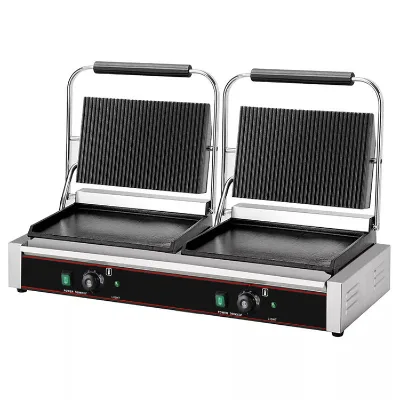 CHZ-820-2A Large Double Sided 4400W Big Power Sandwich Panini Press Grill Electric Contact Grill