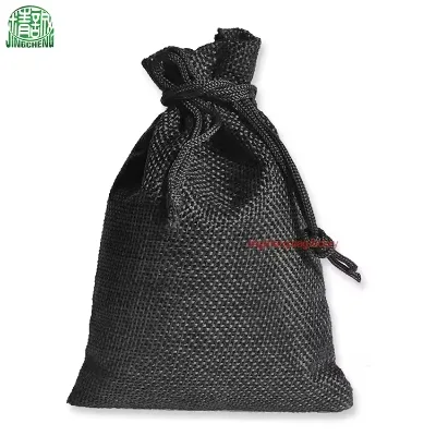 Personalized Small Jewelry Gift Drawstring Bag Printing Logo Drawstring Gift Wrapping Bag