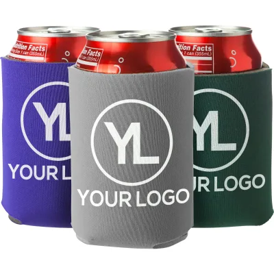 Customized Logo Stubby Holders Beer Bottle Can Sleeve Picnic Cooler Thermal Bags Can Holder Drink Sleeve
