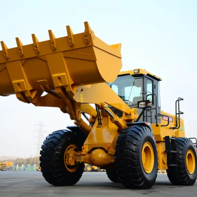 Wheel Loader ZL50GN 5.5ton 3m3 Telescopic Ladder Loaders Hydraulic