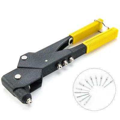 250mm Heavy-duty Hand Nut Gun Tool Manual Riveting Rivet Gun Hand Riveter