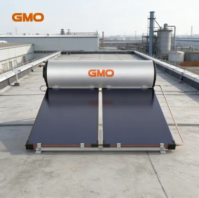 200L Electric Pressurized Solar Water Heater System Class Energy Efficiency Galvanized Steel Housing 3-Year Warranty Hotel
