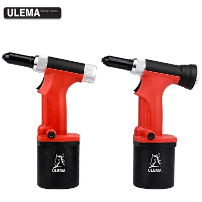 Fully Automatic Pneumatic Riveting Tool Self-Priming Core-Pulling Nail & Rivet Gun Made of Durable Aluminium