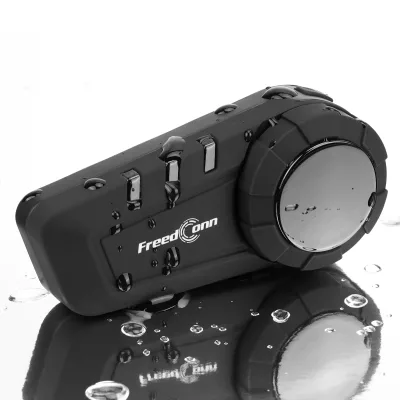 FreedConn KY-PRO 5.0 Bluetooth Helmet Headset 6-Rider 1000M Group Intrecom Waterproof With Walkie-Talkies MP3/GPS