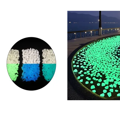 Scenic Night View Guide Stone Natural Luminous Stone Manufactured by Professional Company