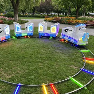 For Sale Commercial Electric Train on Track, a Thomas Theme Electric Train Set for Shopping Mall and Funfair Playground