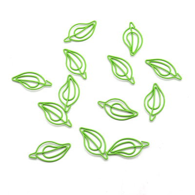 High Quality Leaves Paper Clips Customized Paper Clips for Plant
