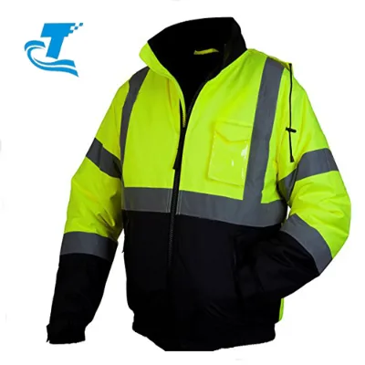 Factory New Design Men's Reflective Safety Jacket
