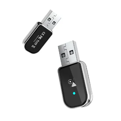 Wholesale Custom fast 2-in-1 wireless autoadapter for carplay and android plug and play carplay dongle converts wired to wireless
