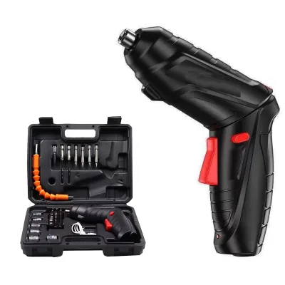 47-Piece 3.6V Li-Ion Battery Power Electric Screwdriver Set Cordless Mini Screw Driver for DIY Hand Tools