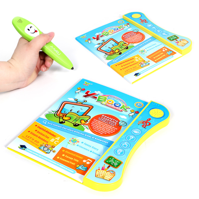 English with Audio Wall Chart for Toddlers Double-sided Machine Learning for Kids Reading Pen