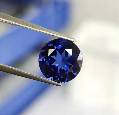 GLORY PACE Lab Grown Sapphire Synthetic Stone Blue Sapphire Oval Loose Sapphire Wholesales