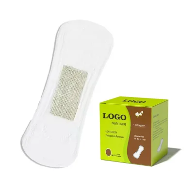 Disposable Cotton Sanitary Napkin Anion Pads Private Labels Herbal Panty Liner for Women