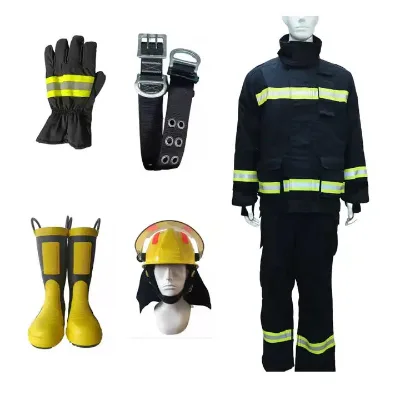 Factory Supply Customized Firefighter Suits Flame-retardant Composite Material for Fireman