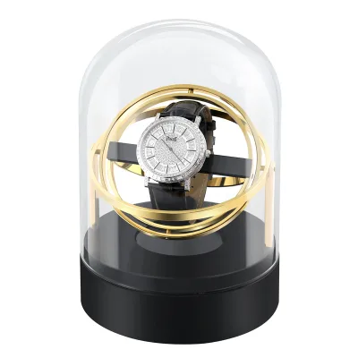 Luxury Glass Storage Box Automatic Watch Winder Box for Mechanical Watch