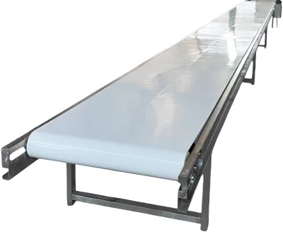 Food Industry PU Conveyor Belt System with Anti-Bacterial Features and Adjustable Speed for Food Shops