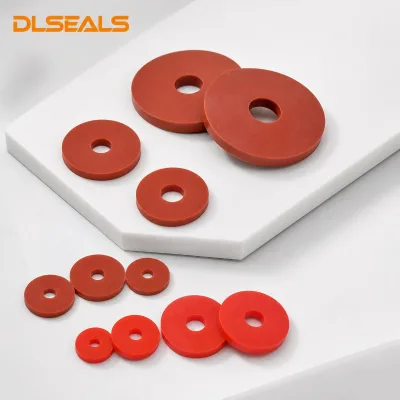 Silicone Rubber Sealing Ring Silicone Inflatable Seals High Temperature Silicone Rubber Flat Washer Gasket Seal Ring