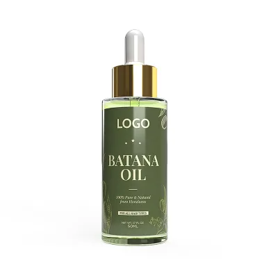 Private Label Batana Fruit Oil East African Secrets Black Women Organic Vitamin Hair Line Growth Oil