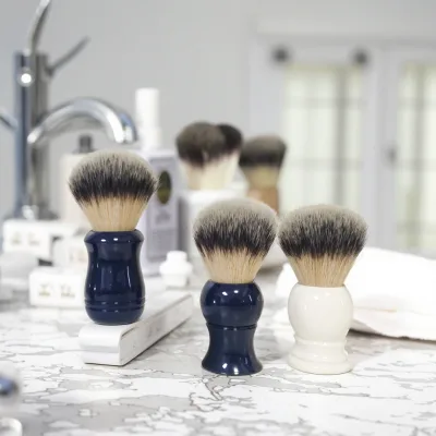 Factory Direct Sell New Arrival Shave Brush Plastic Handle Shaving Brush for Men