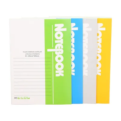 School Students A5 Notebook Exercise Book with Thermal Binding Print Paper Cover