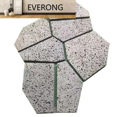 Wholesale Grey Lava Flagstone Basalt Puka Crazy Paving Stone Tiles for Outdoor Pathway