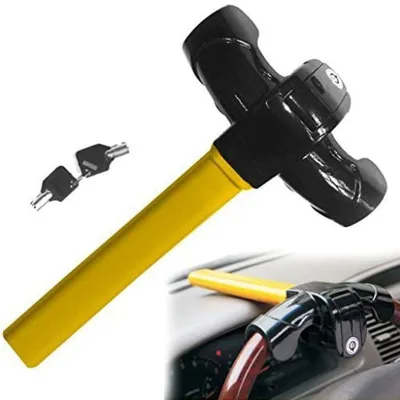 High Quality Custom OEM Auto Supplies Car Steering Wheel Lock Security Anti-theft Steering Wheel Lock for Car