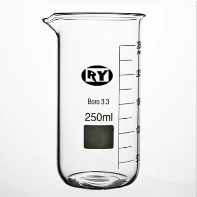 Factory Direct Sale Laboratory Use 3.3 Borosilicate Glass Tall Form Beaker OEM ODM