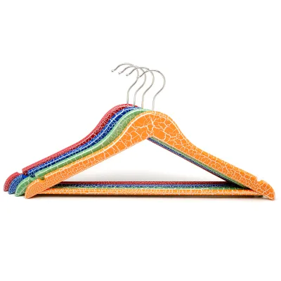 Factory Price Luxury Crack Lacquer Style Adult Suit Hanger for Cloths