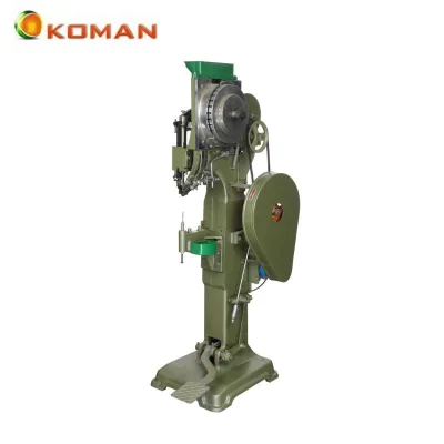 Easytech Shoe Eyeleting Snap Button Machine Fabric Eyelet Press Machine Industrial Aluminium Container Riveter