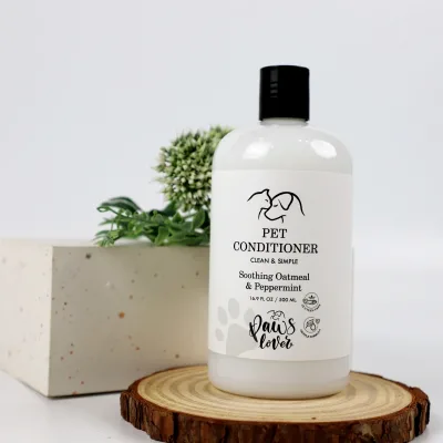 Private Label 500ml Natural Pet Hair Care Product Cleaning Conditioner for Dogs and Cats